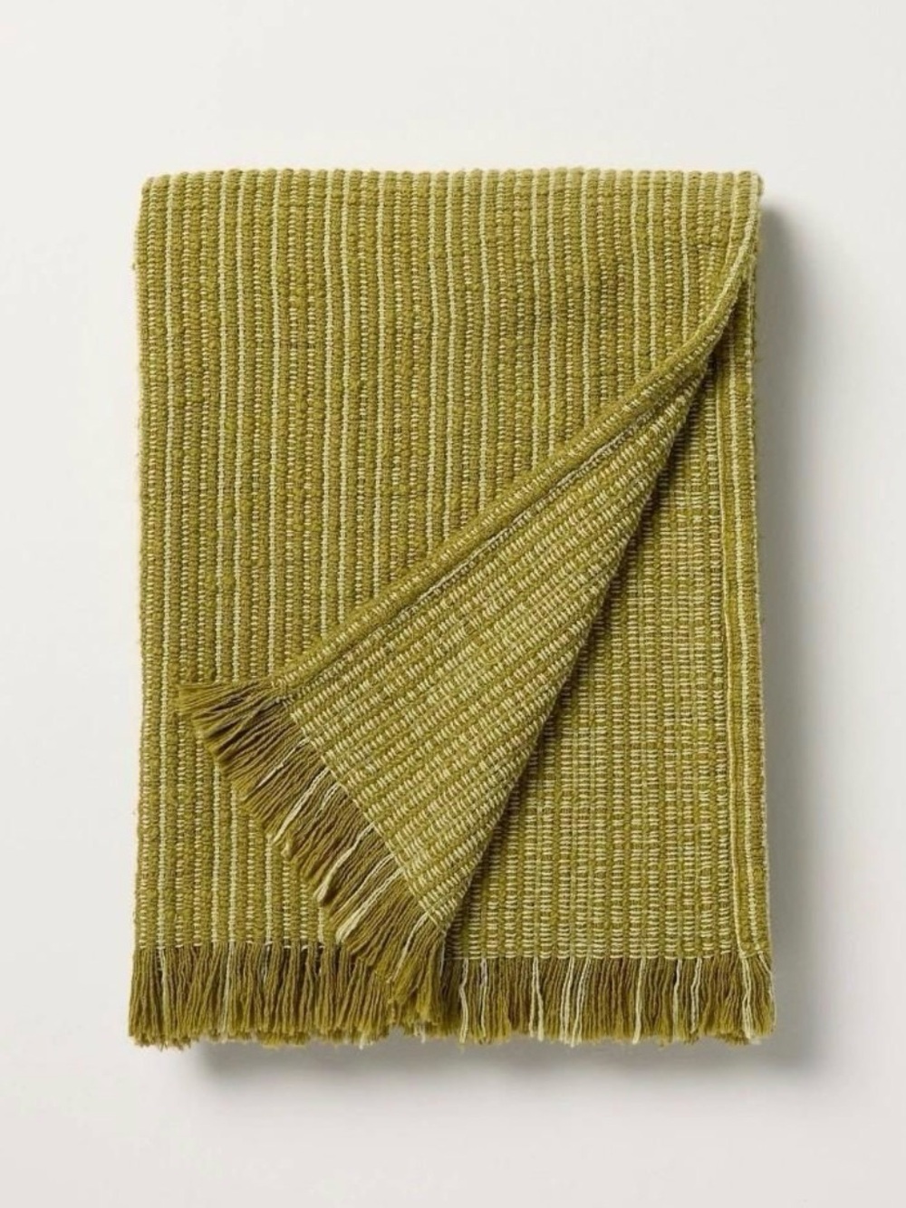 Textured Stripe Chunky Throw Blanket Green
Hearth & Hand w/ Magnolia
New w/ Tag